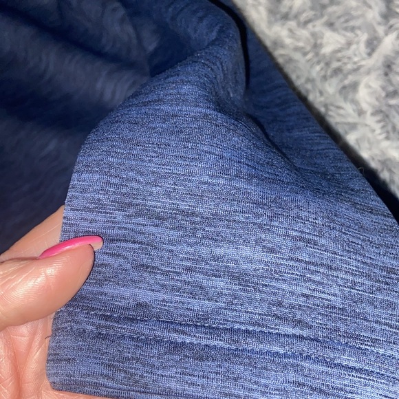 Columbia Sz M funnel neck pull over fleece lined blue - Picture 9 of 10